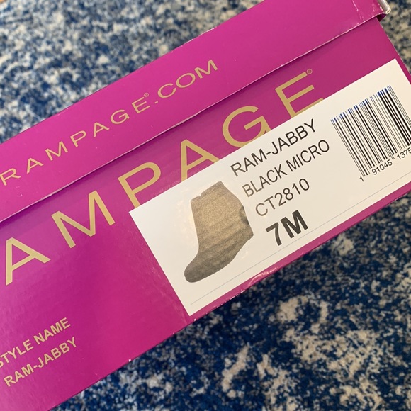 Rampage “Jabby” Wedge Ankle Boots - Picture 4 of 8